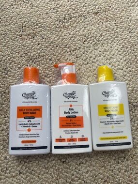 Body Wash and Lotion Trio